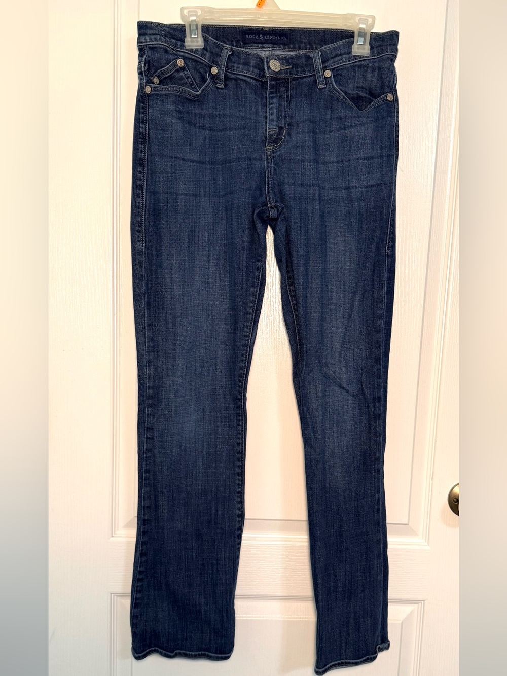Rock & Republic Dark Blue Women's bootcut Jeans size 12